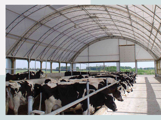 Тентовые коровники в Иркутске