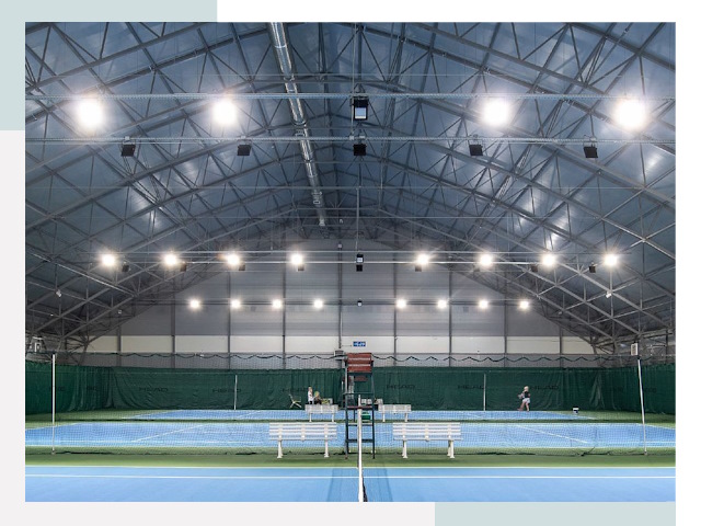 Строительство теннисных кортов в Иркутск от 625 руб.