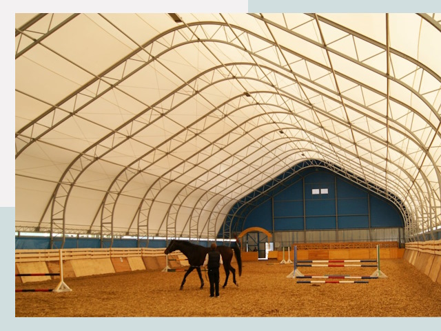 Строительство конных манежей в Иркутске