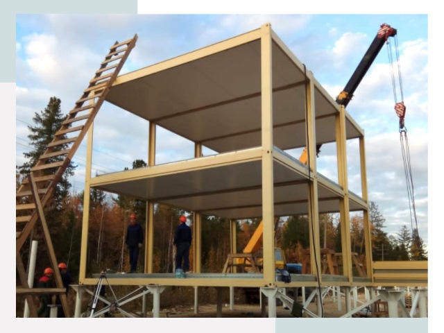 Строительство модульных здания Иркутск