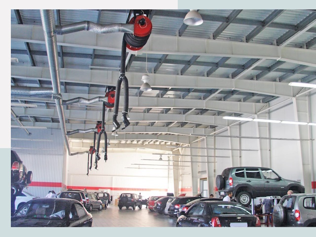 Строительство автосалонов из металлоконструкций от 625 руб.