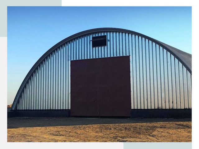 Арочные ангары в Иркутске