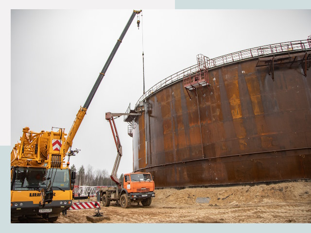 Монтаж резервуаров в Иркутске от 625 руб. за м³