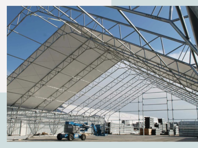 Каркасно-тентовые сооружения от СтальСтрой-Ркт по цене 625 руб.