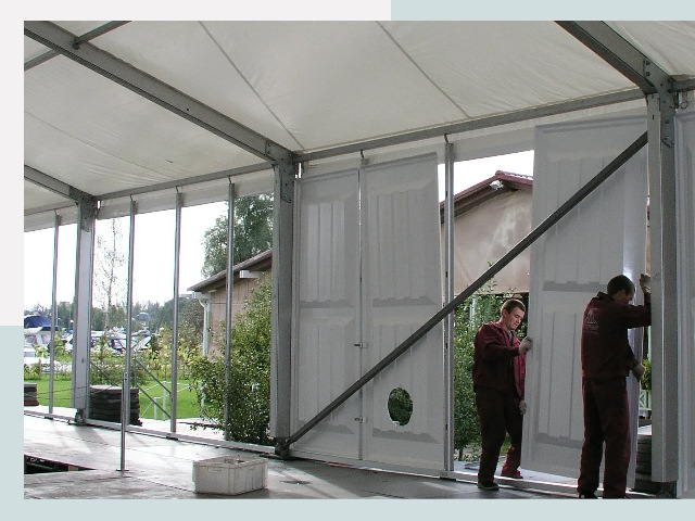 Быстро сборные шатры в Иркутск от 625 руб. за м²