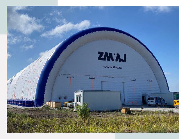 Брендирование ангаров в Иркутске